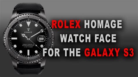 watch face gear s3 rolex|samsung gear s3 custom Rolex.